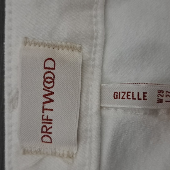 Driftwood x Folklore Gizelle Skinny Leg Embroidered Distressed Denim Jeans - Picture 13 of 14